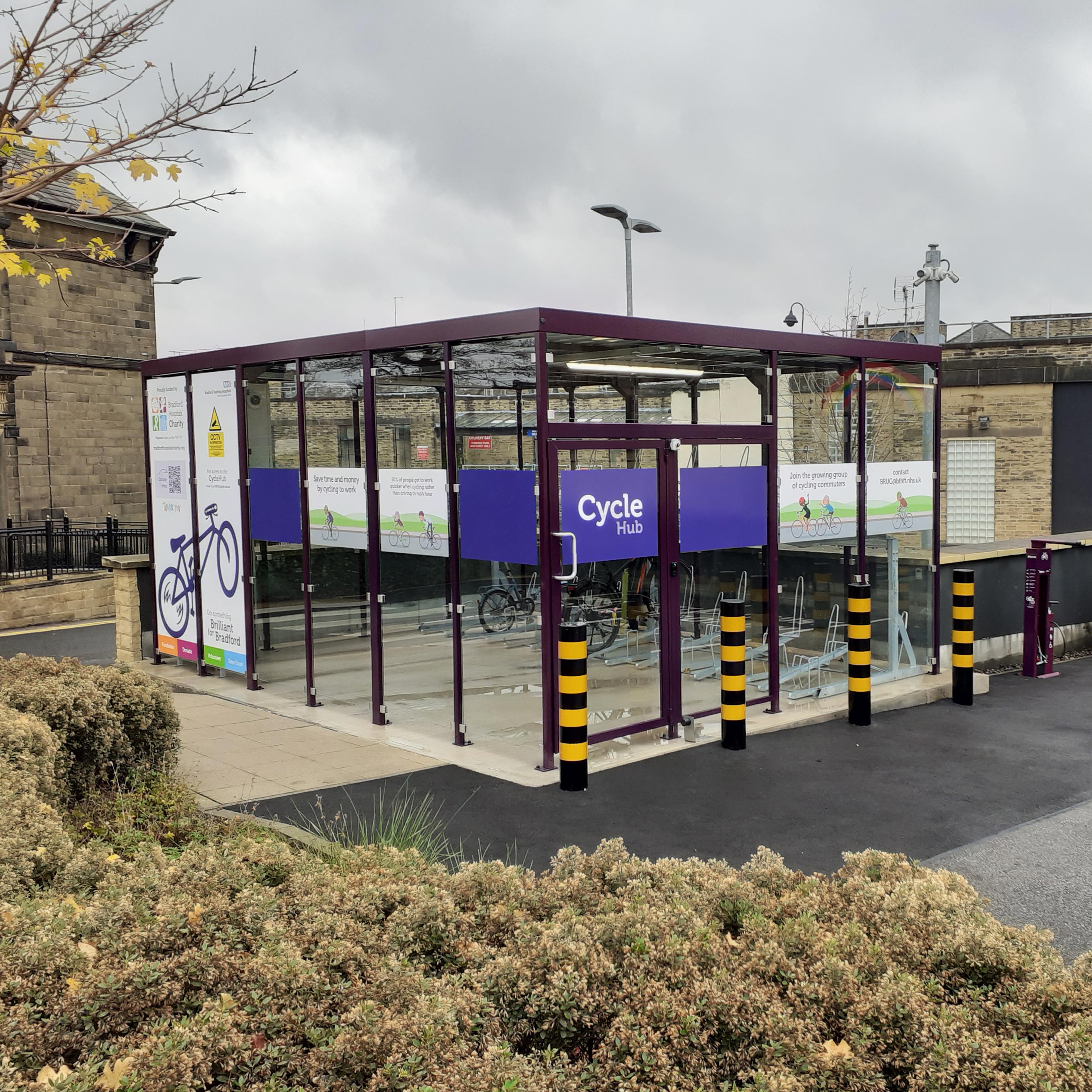 Bradford Royal Infirmary Cycle Hub